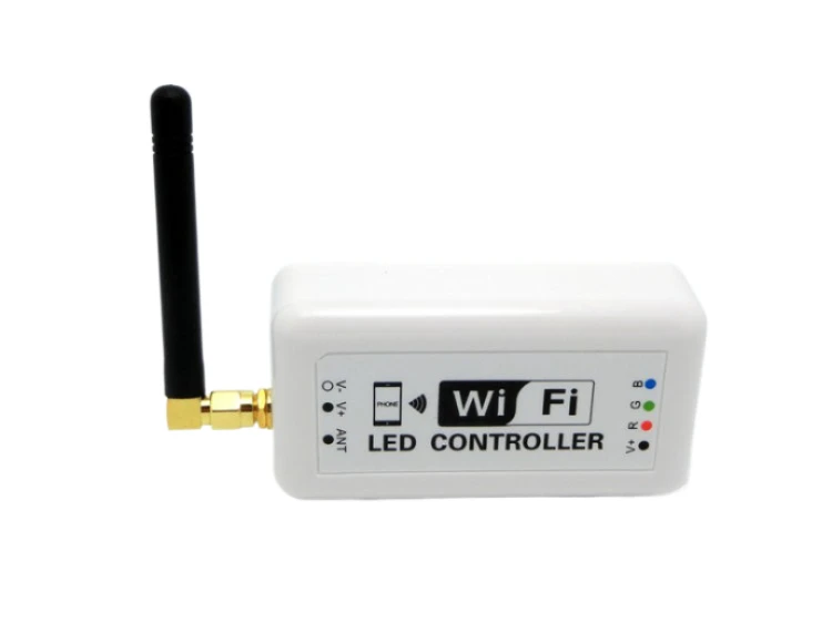 Led контролер DC7.5-24V RGB Wifi за мобилен телефон Iphone, Ipad, Android Версия 2.3 Система IOS