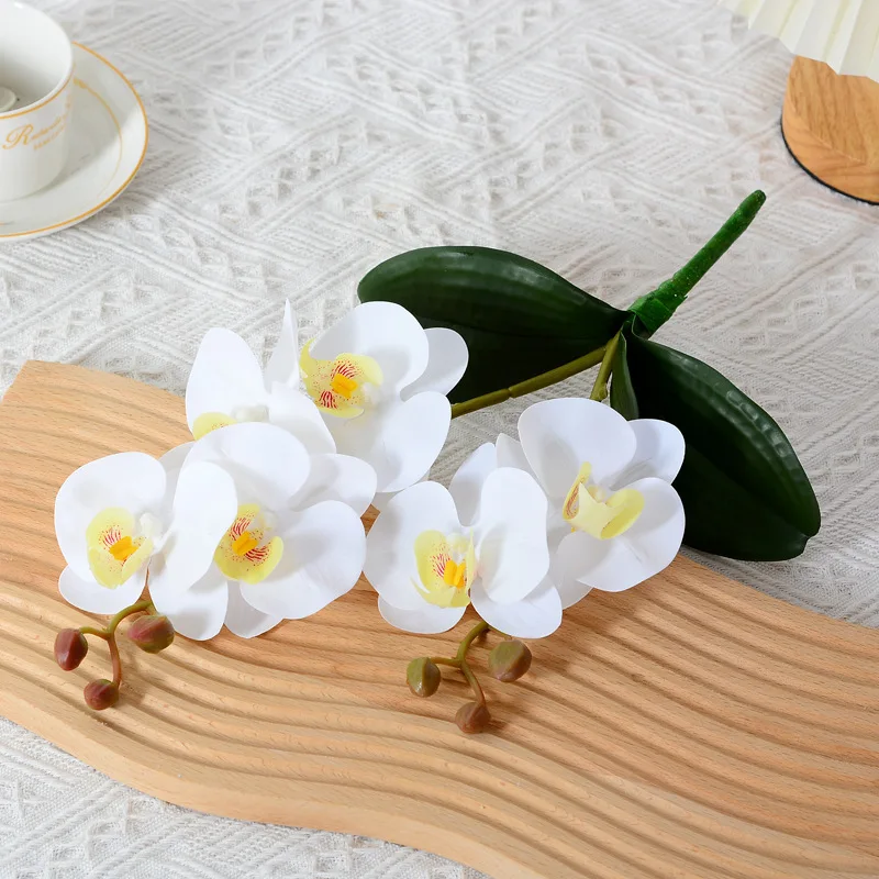 Имитация на орхидея с 2 шипа, Сватбена фотография, Декорация на дома, търговски център, Цветя