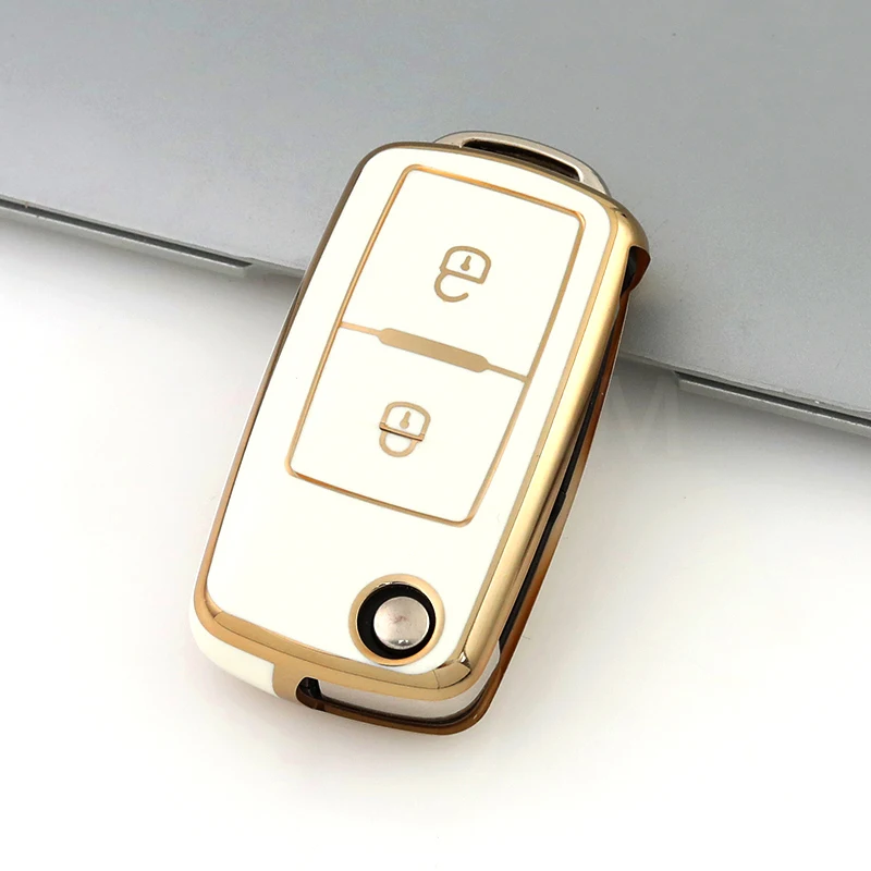 Нов Калъф За Ключове на Автомобила Tpu Keys Full Cover Shell Bag за Фолксваген Поло 