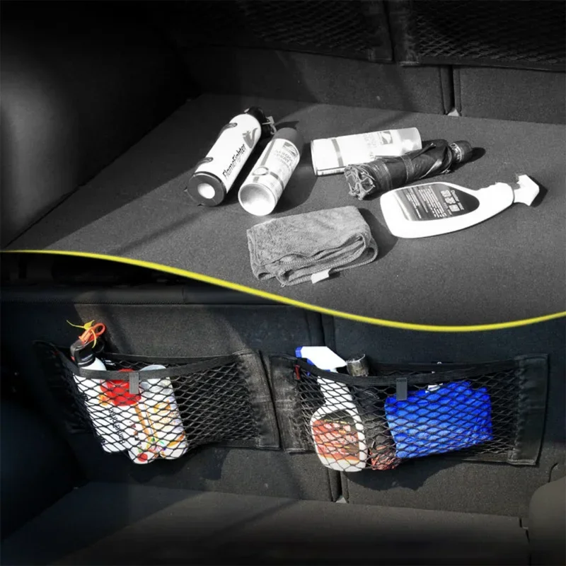 Еластична Мрежа За Багаж на Гърба на Седалката на Багажника на Автомобила Hyundai Accessories IONIQ Tucson i30 i40 Fe CM DM Elantra Sonata РБ LC Kona