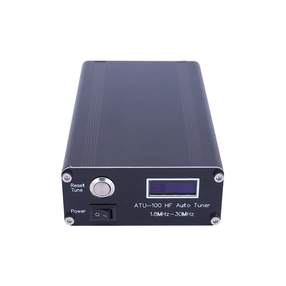 Автоматична антена тунер ATU-100 от N7DDC + 0.91 OLED Преносим антена тунер V3.2 версии ATU-100 Case Box