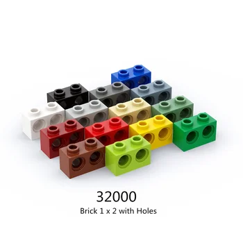 1 бр. Строителни блокове 32000 тухли, 1 x 2 с дупки, Сглобяеми Обемни модулни играчки GBC за хай-тек набор MOC
