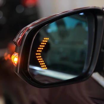 2 бр. автомобилна led светлини за обратно виждане огледала за Volvo S60, S80 V50 V70, XC60, XC70 XC90