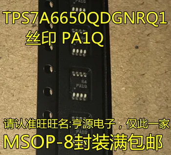 2 елемента оригинален нов TPS7A6650 TPS7A6650QDGNRQ1 със сито печат PA1Q MSOP-8 на чип за регулатора на падане на ниско напрежение