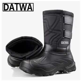 2023 Datwa/ Зимна Нова Риболовна Обувки; Мъжки Външни Непромокаеми Зимни Обувки; Зимни Обувки За Риболов; - Ски-Туристически Обувки Памук
