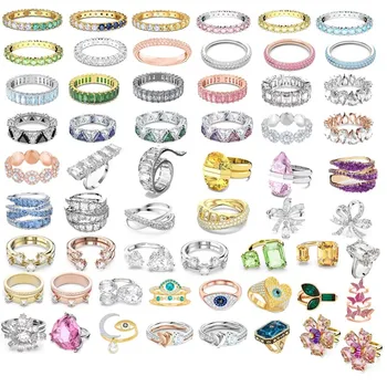 2023 Нова Серия от изящни пръстени, Висококачествен Луксозен Женски празничен подарък за парти с чар