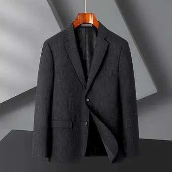 7084-Годишната нова тенденция, леко свободен бизнес костюм за мъжете в британския стил за свободното време