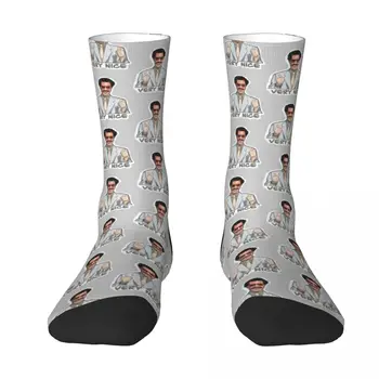 Borat - чорапи very niiiice, термоноски, мъжки зимни незаменими луксозни дамски чорапи, мъжки чорапи