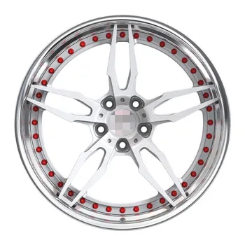 Hot wheels едро алуминиеви джанти за поръчка 17 18 19 20 22 24-цолови джанти с дълбока купа