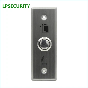 LPSECURITY Автоматично заключване на вратите от неръждаема стомана, Бутон за изход, без да COM за системи за контрол на достъп, RFID
