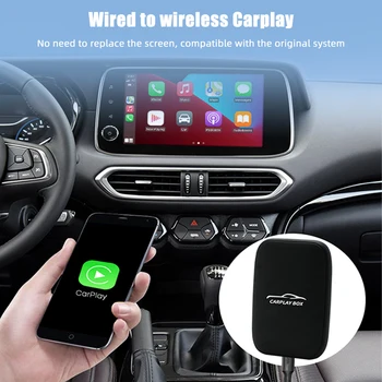 Plug към безжична мрежа Carplay Carplay Box 2G + 8G за Audi, Toyota, Subaru Suzuki Mercedes Kia Ford, Opel, Nissan