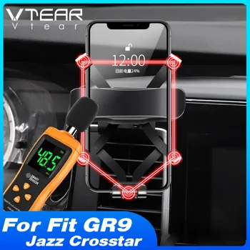 Vtear Кола Телефон С Поддръжка на Гравитационната Индукция, Защелкивающийся Воздуховыпускной Навигация Скоба, Части За Honda Fit GR9 Jazz Crosstar 2021