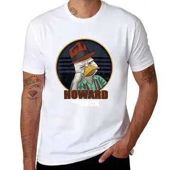 said face Howard art the Duck подарък за феновете, тениска, летни блузи, Естетична дрехи, бели тениски за момчета, дизайнерска тениска за мъже