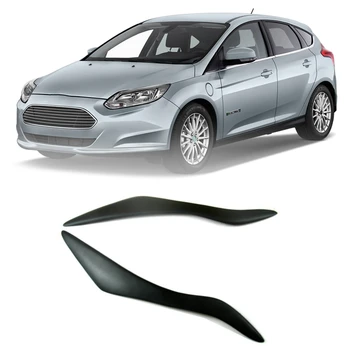 Автомобилни фарове, устните, веждите, Стикер, лампа, вежди за Ford Focus MK3 2012 2013 2014 Аксесоари за външни облицовки