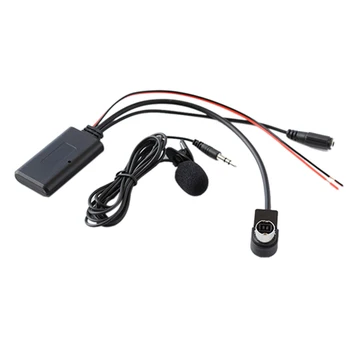 Адаптер за кола AUX Bluetooth за безжично аудио телефонен разговор с микрофон високоговорител за -121B AI-NET -9857 -9886