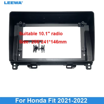 Адаптер за предния панел LEEWA Car Audio 2DIN за Honda Fit с голям екран 10,1 