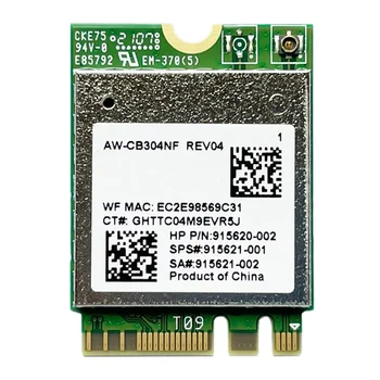 Безжична Мрежова карта AW-CB304NF RTL8821CE 2,4 G/5G двойна лента Bluetooth 4,2 433 Mbps, 802.11 AC IPC За лаптоп Мрежова карта