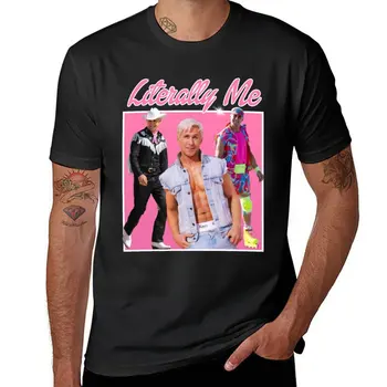 Буквално нов съм (Райън Гослинг) Класически (1) тениска, тениски големи размери, тениска с изображение, мъжки дрехи