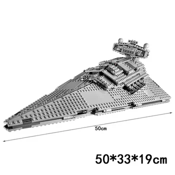 В наличност 1359 бр. Точков Звезда е Съвместима с 75055 05062 Космически кораб градивните елементи на Строителни Модели Играчки за Детски Коледни Подаръци
