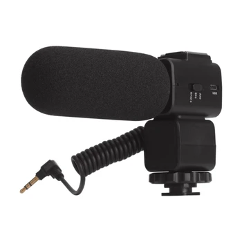 Вграден микрофон T5EE за директно излъчване на интервю с цифрови огледално-рефлексни камери