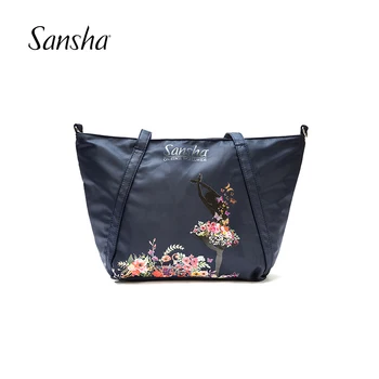 Висококачествена чанта за балетни танци Sansha обем 8 литра, спортна чанта за пазаруване в състезателна зала за жени и момичета, 92AH0008P