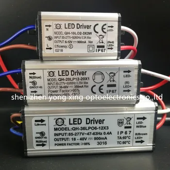 Водоустойчив захранване led драйвер 10 W 20 W 30 W, 50 w 100 W 150 W 200 W SMD led лампа