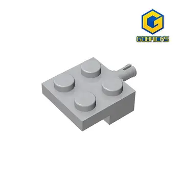 Гуми и джанти Gobricks GDS-1061 с едностранно болтовым монтиране 2x2, съвместими с 10313-4488 играчки за монтаж на строителни блокове
