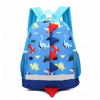Детска чанта със сладки анимационни динозавром, детски чанти за детска градина, раница за момчета и момичета, детски училищни чанти 3-4-6 години