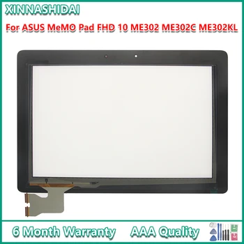 За ASUS MeMO Pad 10 FHD ME302 ME302C ME302KL K005 K00A 5425N спк стартира строителни-1 Сензорен Екран Дигитайзер, Стъклен Панел
