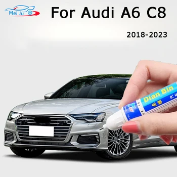 За Audi A6 C8 2018-2023 Дръжка за Ремонт на Автомобилни Драскотини Auto Touch-Up Paint Дръжка за Стайлинг на автомобили Дяволът Fill Отстраняване Поддръжка на автомобила