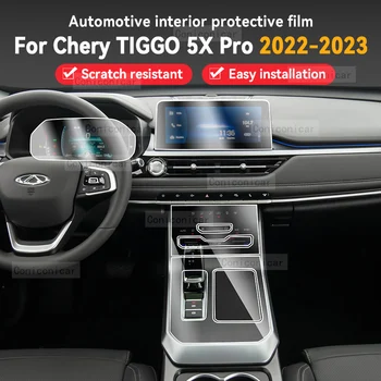 За CHERY TIGGO 5X Pro 2022 2023 Вътрешната Лента на скоростната Кутия на Автомобила, Защитно покритие От Надраскване, Ремонт на Прозрачен Филм, Аксесоари