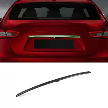 За Maserati Ghibli 2014-2019 Днешно Карбоновое Влакна, Декоративни Ленти За Багажник На Кола, Аксесоари За Външна Защита На