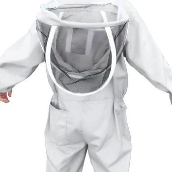 Защитно облекло за пчеларството Костюм за цялото тяло, Шапка, Хавлия Pro Bee Suit Обзавеждане Шапка с воал Защитно облекло за пчеларството