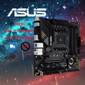 Използван ASUS TUF GAMING B450M PRO S DDR4 4400 Mhz 128 Г, M. 2, HDMI 2.0 B, type C и собствен тенис на AM4-процесор USB 3.1 Gen 2