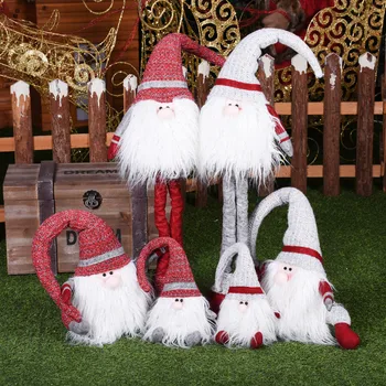 Коледна Украса за Дома Прибиращи Стая 38-55 см Кукли-на снежни човеци Коледен Подарък За рождения си Ден Играчка Плюшен Коледен Декор Украса