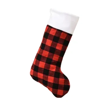 Коледна украса, чорапи, чорапи от здрава тъкан, за елхи, аксесоари
