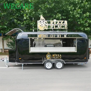 Концессионный павилион WECARE Коктейл-бар Churros Food Truck камион за закуски за бързо хранене и магазини за хранителни стоки ремаркета Напълно Оборудвана кухня