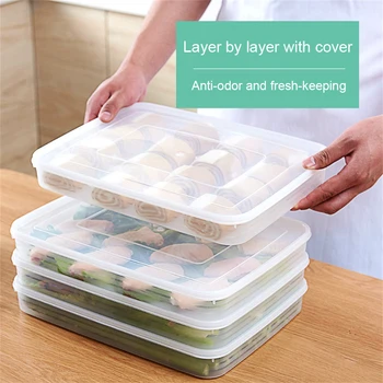 Кутия за съхранение в хладилник Висококачествени материали, лесен за използване, продължителност на живота, спестява място, удобна кошница за съхранение, защитно покритие