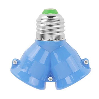 Лампа от E27 до E27 Гъвкав удлинительный адаптер Y Образен led лампи Удължител осветление Притежател на настолен осветление Аксесоари за вашия десктоп осветление