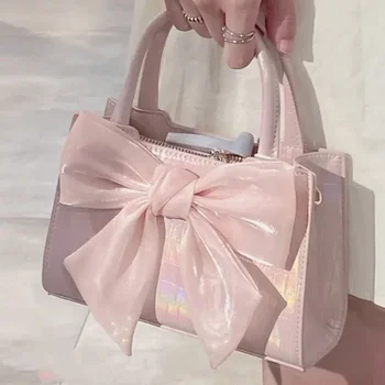 Модерен женски клатч, чанти, летни чанти с розов нос, дамски чанти под мишниците, малка квадратна чанта-месинджър за сладки момичета