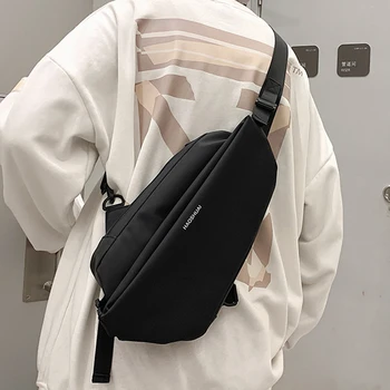Модни водоустойчива чанта през рамо, мъжки нагрудная чанта, мъжка мода многофункционална чанта през рамо