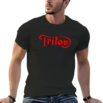 Нова тениска Triton Motorcycles, тениска с графики, тениски по поръчка, създайте свои собствени фланелки в голям размер за мъже