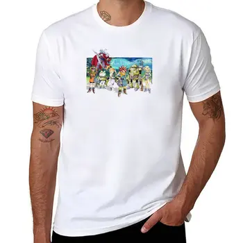 Нова тениска Хроно crew, Естетична облекло, риза с домашен любимец принтом за момчета, бързосъхнеща тениска, мъжки графични тениски