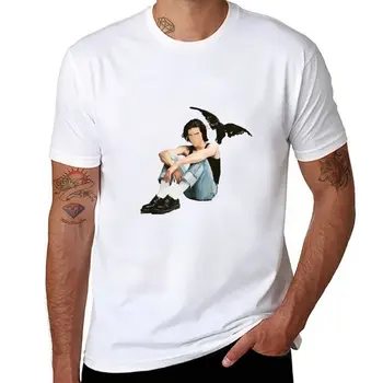 Нова тениска с дизайн на обложка на албум Conan Gray Kid Krow, летни дрехи с къс ръкав, тениски по поръчка, мъжки t-shirt