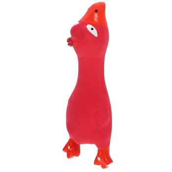 Пищащая играчка за кучета Интерактивни играчки за дъвчене кученца Играчки за кучета във формата на пиле Играчка за кусания домашни любимци