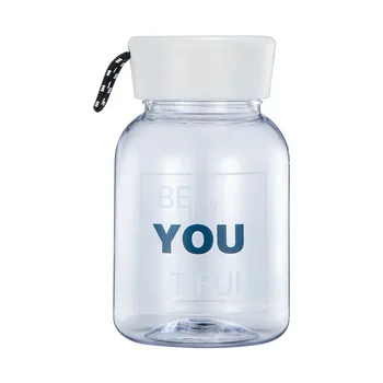 Пластмасова бутилка за вода Спортна чаша за вода с Бутилка за вода с голям капацитет Чаша за вода
