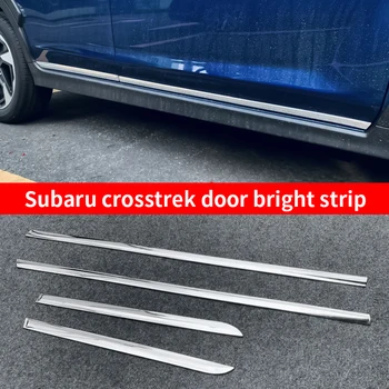 Приложим за промяна на външната врата на Subaru CROSSTREK 2024 г., ивици броня, ленти облицовки на каросерията.