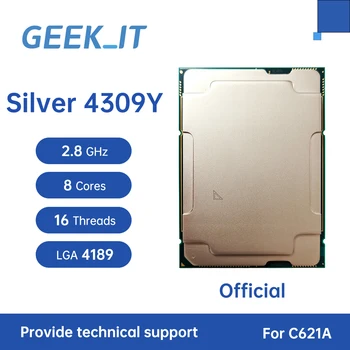 Процесор Intel Xeon Silver 4309Y SRKXS 2.8 Ghz, 8 ядра, 16 потоци, 12 MB, 105 W, процесор CPU LGA4189