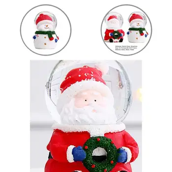 Стъклена купа във формата на снежен човек, просто в експлоатация на стъкло, е Тънка работа, Коледа Снежна топка, Доставка на Коледна украса.