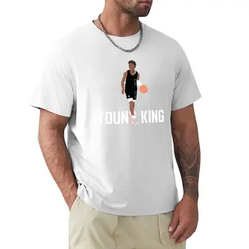Тениска Bronny James Young King, ризи с къс ръкав, ризи с графичен дизайн, мъжки ризи в стил хип-хоп
